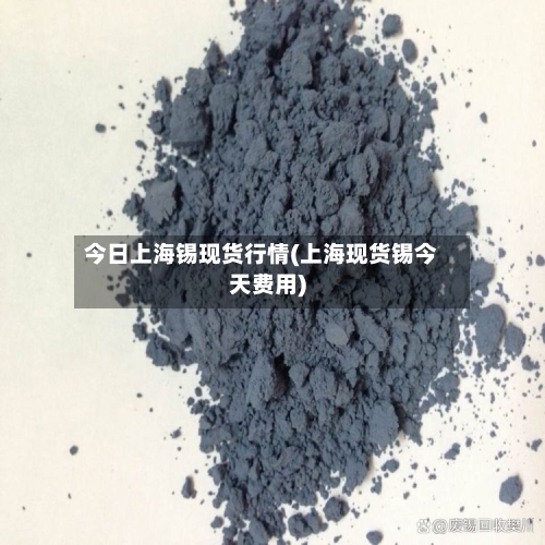 今日上海锡现货行情(上海现货锡今天费用)-第2张图片