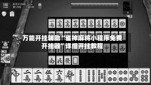 万能开挂辅助“雀神麻将小程序免费开挂器”详细开挂教程-第3张图片