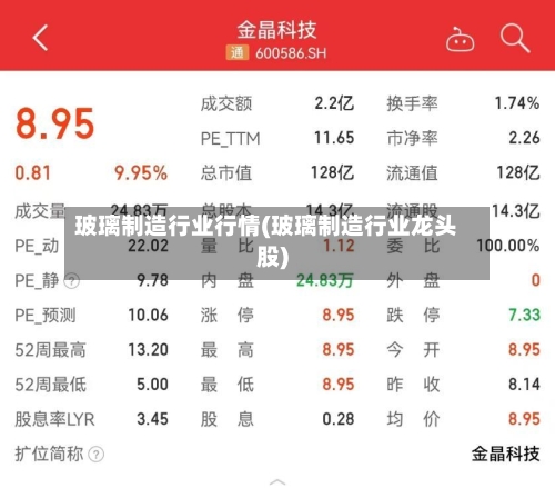 玻璃制造行业行情(玻璃制造行业龙头股)-第2张图片