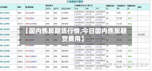 【国内焦炭期货行情,今日国内焦炭期货费用】-第2张图片