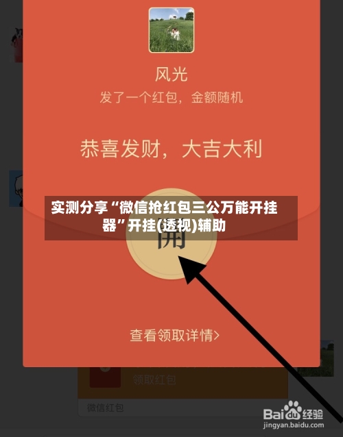 实测分享“微信抢红包三公万能开挂器”开挂(透视)辅助
