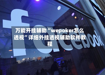 万能开挂辅助“wepoker怎么透视”详细外挂透视辅助软件教程-第2张图片