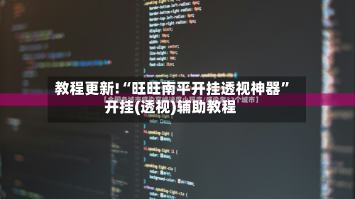教程更新!“旺旺南平开挂透视神器”开挂(透视)辅助教程-第2张图片