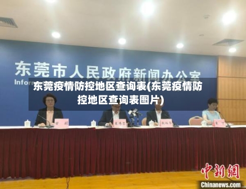东莞疫情防控地区查询表(东莞疫情防控地区查询表图片)-第2张图片