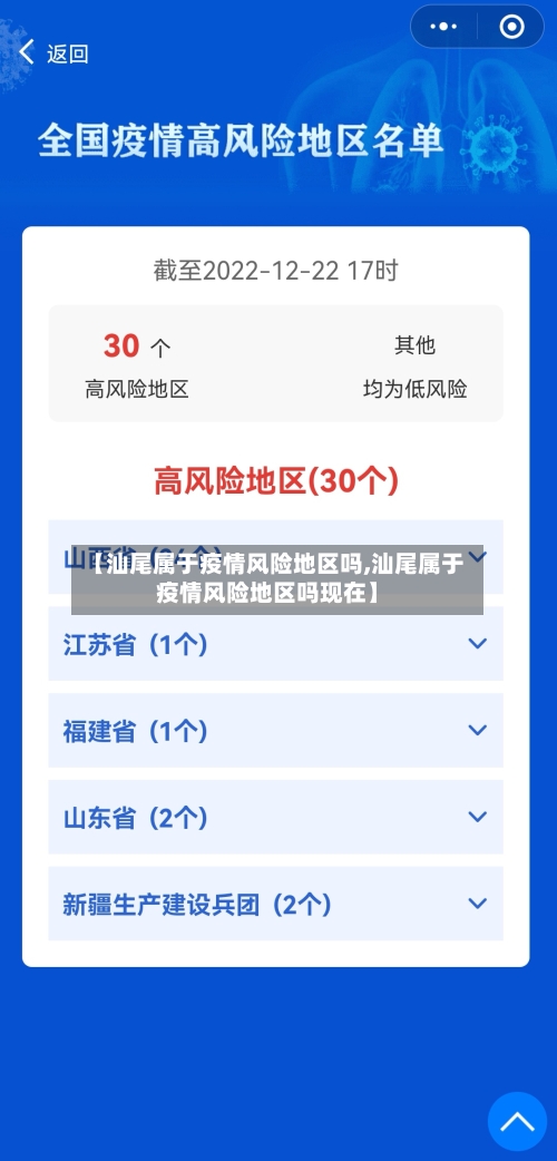 【汕尾属于疫情风险地区吗,汕尾属于疫情风险地区吗现在】-第3张图片