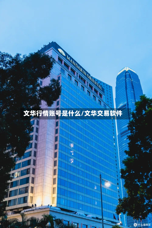 文华行情账号是什么/文华交易软件