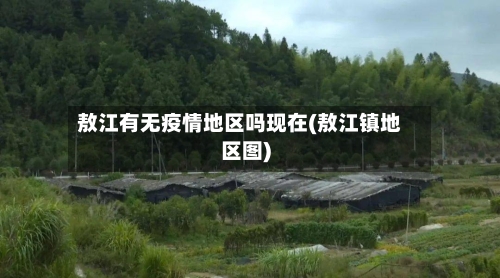 敖江有无疫情地区吗现在(敖江镇地区图)
