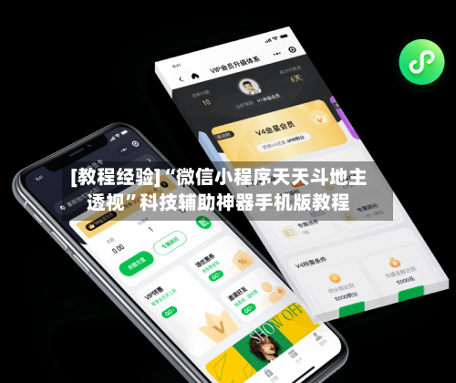 [教程经验]“微信小程序天天斗地主透视”科技辅助神器手机版教程-第2张图片