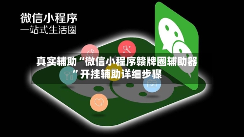 真实辅助“微信小程序赣牌圈辅助器”开挂辅助详细步骤-第3张图片