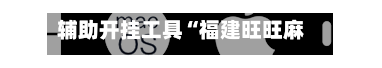 辅助开挂工具“福建旺旺麻将开挂神器下载”(曝光透视必备猫腻)