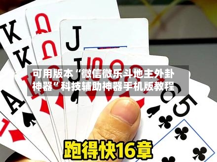 可用版本“微信微乐斗地主外卦神器”科技辅助神器手机版教程-第3张图片