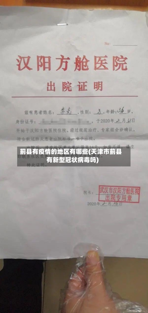 蓟县有疫情的地区有哪些(天津市蓟县有新型冠状病毒吗)