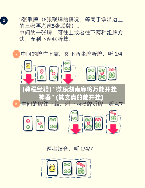 [教程经验]“微乐湖南麻将万能开挂神器”(其实真的能开挂)