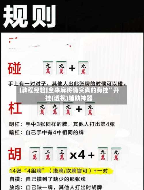 [教程经验]全来麻将确实真的有挂	”开挂(透视)辅助神器-第2张图片