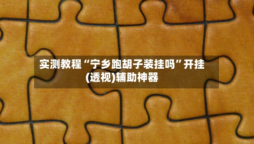 实测教程“宁乡跑胡子装挂吗”开挂(透视)辅助神器-第2张图片