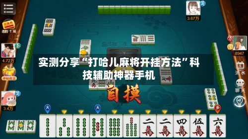 实测分享“打哈儿麻将开挂方法	”科技辅助神器手机-第2张图片