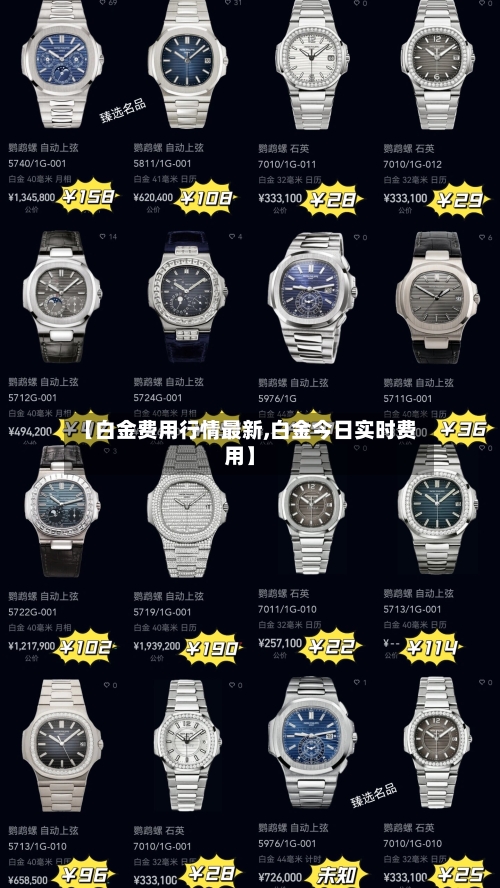 【白金费用行情最新,白金今日实时费用】