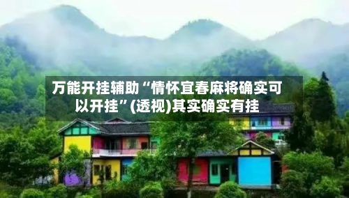 万能开挂辅助“情怀宜春麻将确实可以开挂”(透视)其实确实有挂-第3张图片