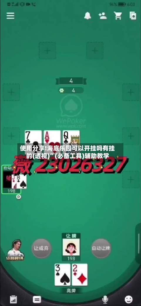 使用分享!海底乐园可以开挂吗有挂的(透视)”(必备工具)辅助教学-第2张图片