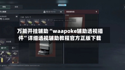万能开挂辅助“waapoke辅助透视插件”详细透视辅助教程官方正版下载