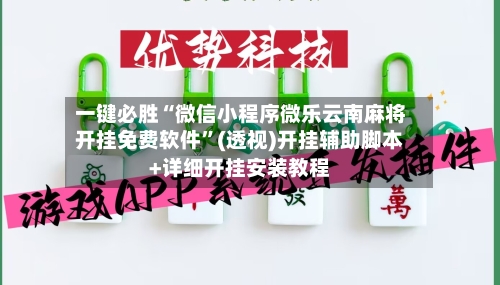 一键必胜“微信小程序微乐云南麻将开挂免费软件”(透视)开挂辅助脚本+详细开挂安装教程-第3张图片