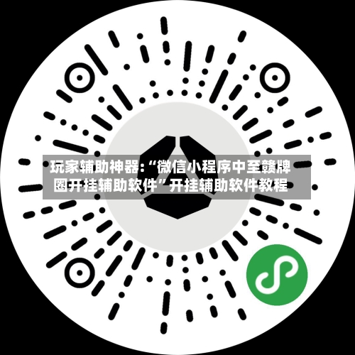玩家辅助神器:“微信小程序中至赣牌圈开挂辅助软件”开挂辅助软件教程-第3张图片