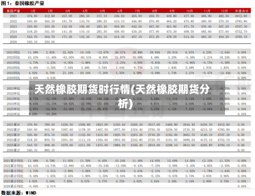 天然橡胶期货时行情(天然橡胶期货分析)-第2张图片