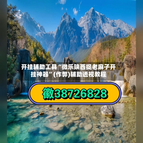 开挂辅助工具“微乐陕西捉老麻子开挂神器”(作弊)辅助透视教程
