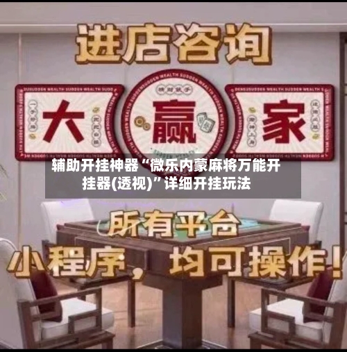 辅助开挂神器“微乐内蒙麻将万能开挂器(透视)”详细开挂玩法-第2张图片