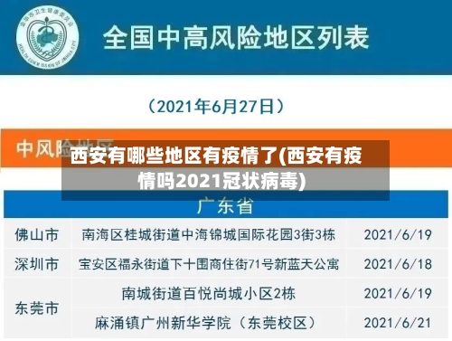西安有哪些地区有疫情了(西安有疫情吗2021冠状病毒)-第3张图片