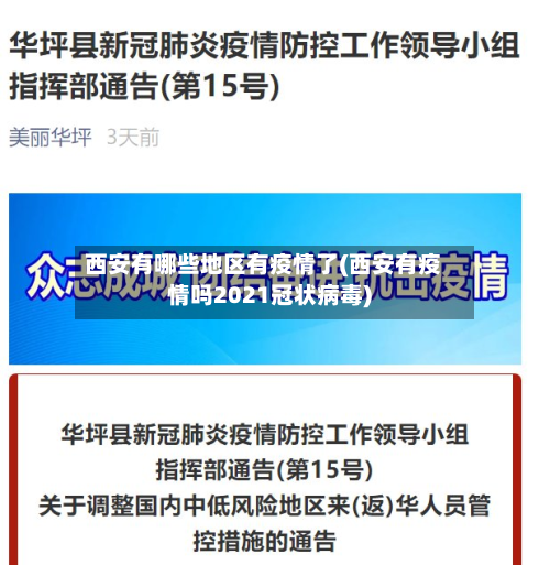 西安有哪些地区有疫情了(西安有疫情吗2021冠状病毒)