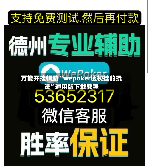 万能开挂辅助“wepoker透视挂的玩法	”通用版下载教程-第2张图片