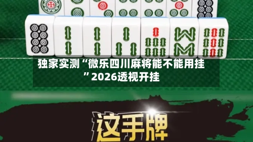 独家实测“微乐四川麻将能不能用挂”2026透视开挂