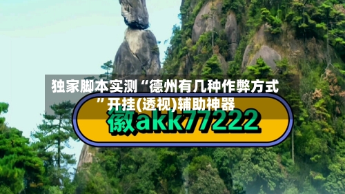 独家脚本实测“德州有几种作弊方式”开挂(透视)辅助神器