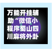万能开挂辅助“微信小程序蜀山四川麻将外卦神器下载安装	”详细透视辅助教程官方正版下载-第2张图片