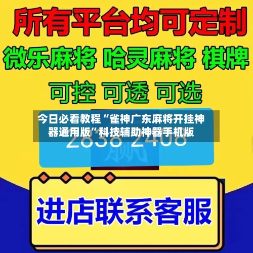 今日必看教程“雀神广东麻将开挂神器通用版”科技辅助神器手机版-第2张图片