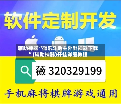 辅助神器“微乐斗地主外卦神器下载”(辅助神器)开挂详细教程