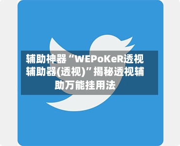 辅助神器“WEPoKeR透视辅助器(透视)”揭秘透视辅助万能挂用法-第2张图片