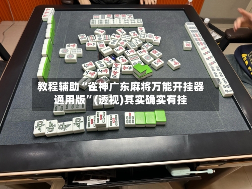 教程辅助“雀神广东麻将万能开挂器通用版”(透视)其实确实有挂-第3张图片