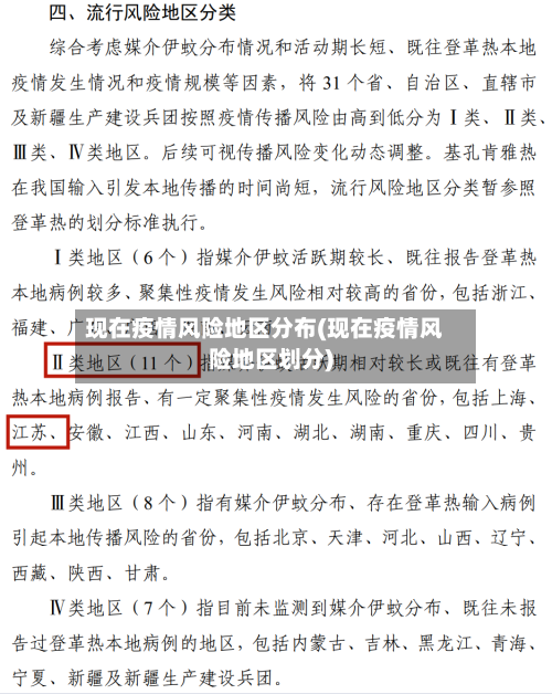 现在疫情风险地区分布(现在疫情风险地区划分)-第3张图片
