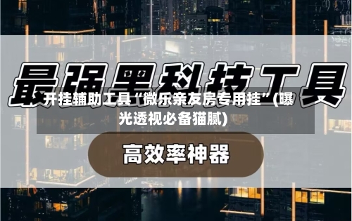 开挂辅助工具“微乐亲友房专用挂”(曝光透视必备猫腻)