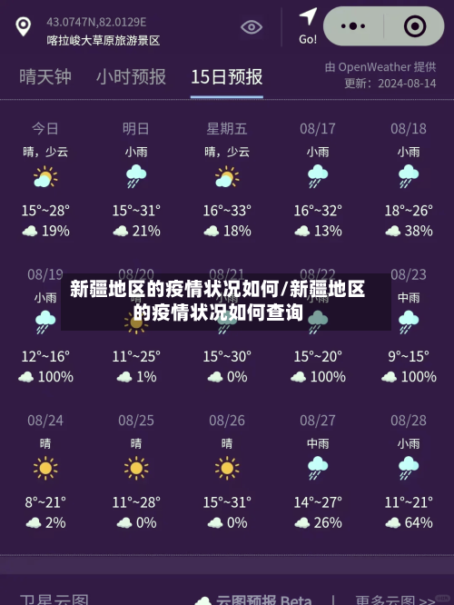 新疆地区的疫情状况如何/新疆地区的疫情状况如何查询