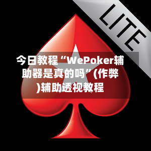 今日教程“WePoker辅助器是真的吗”(作弊)辅助透视教程-第2张图片