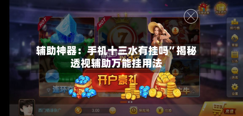 辅助神器：手机十三水有挂吗	”揭秘透视辅助万能挂用法-第2张图片
