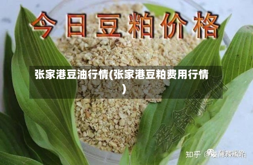 张家港豆油行情(张家港豆粕费用行情)-第3张图片