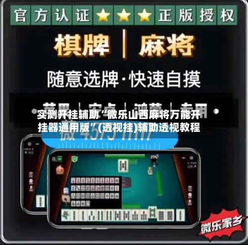 实测开挂辅助“微乐山西麻将万能开挂器通用版”(透视挂)辅助透视教程-第3张图片