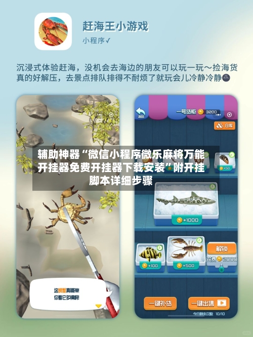 辅助神器“微信小程序微乐麻将万能开挂器免费开挂器下载安装	”附开挂脚本详细步骤-第3张图片