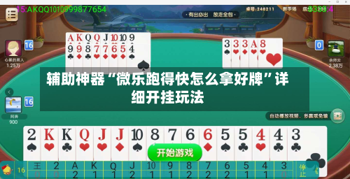 辅助神器“微乐跑得快怎么拿好牌”详细开挂玩法-第3张图片
