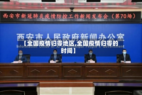 【全国疫情归零地区,全国疫情归零的时间】-第2张图片