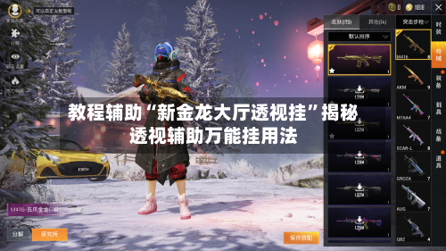 教程辅助“新金龙大厅透视挂”揭秘透视辅助万能挂用法-第2张图片
